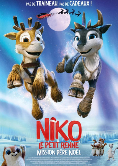 NIKO LE PETIT RENNE MISSION PERE NOEL EN AVANT PREMIERE LE SAMEDI 30 NOVEMBRE & LE DIMANCHE 01 DECEMBRE A 14H20