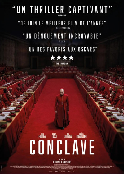 CONCLAVE EN AVANT PREMIERE LE 01 DECEMBRE A 17 H